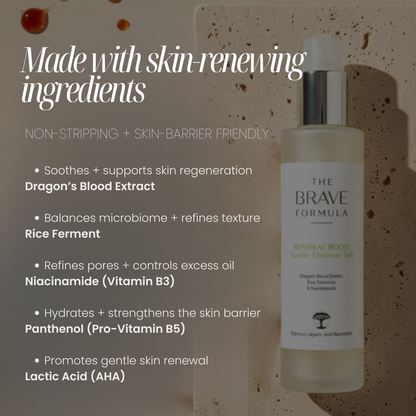Renewal Boost Gentle Cleanser Gel with Dragon´s Blood